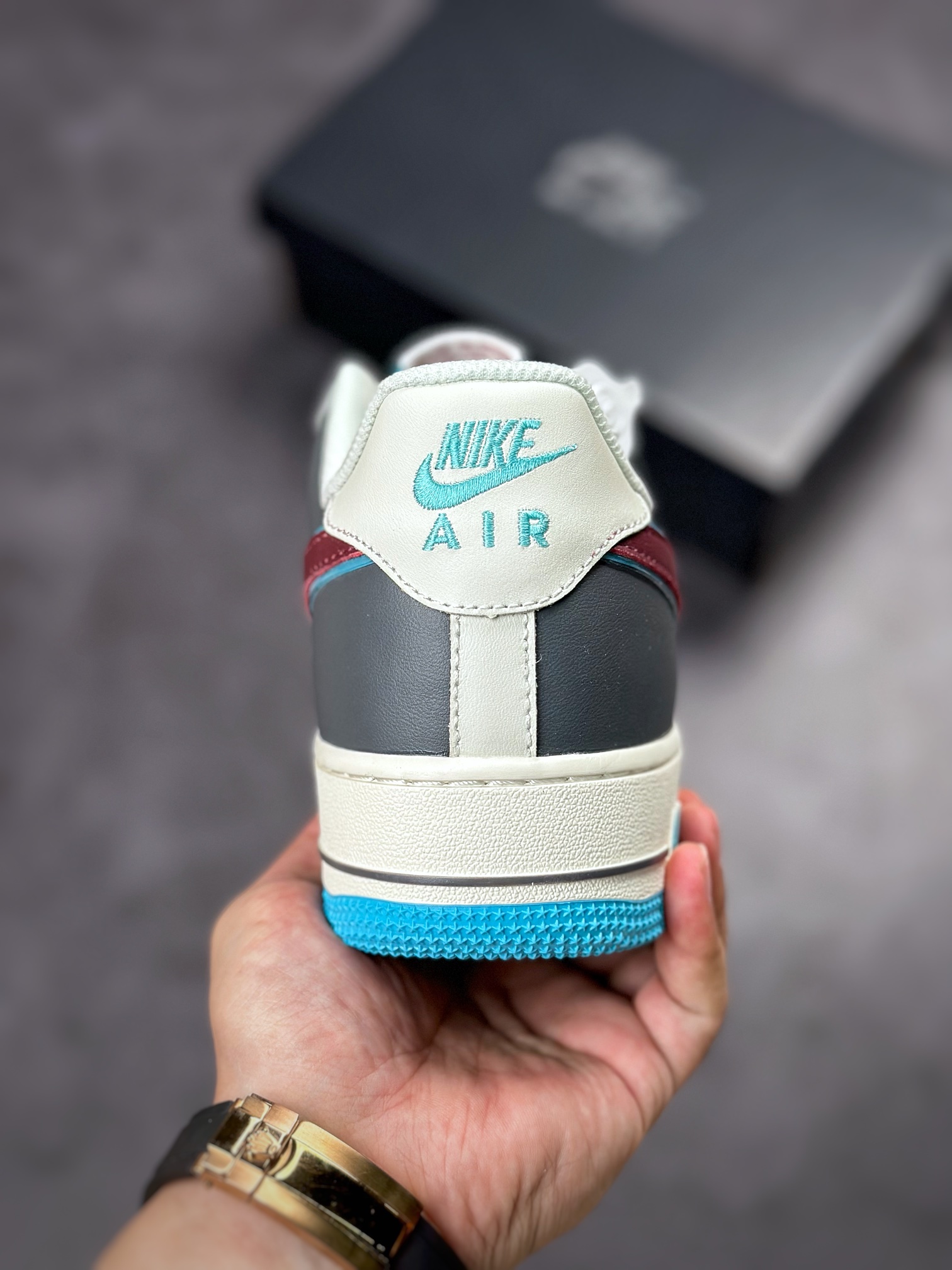 Nike Air Force 1 Low 07 灰胭脂 LJ8822-666