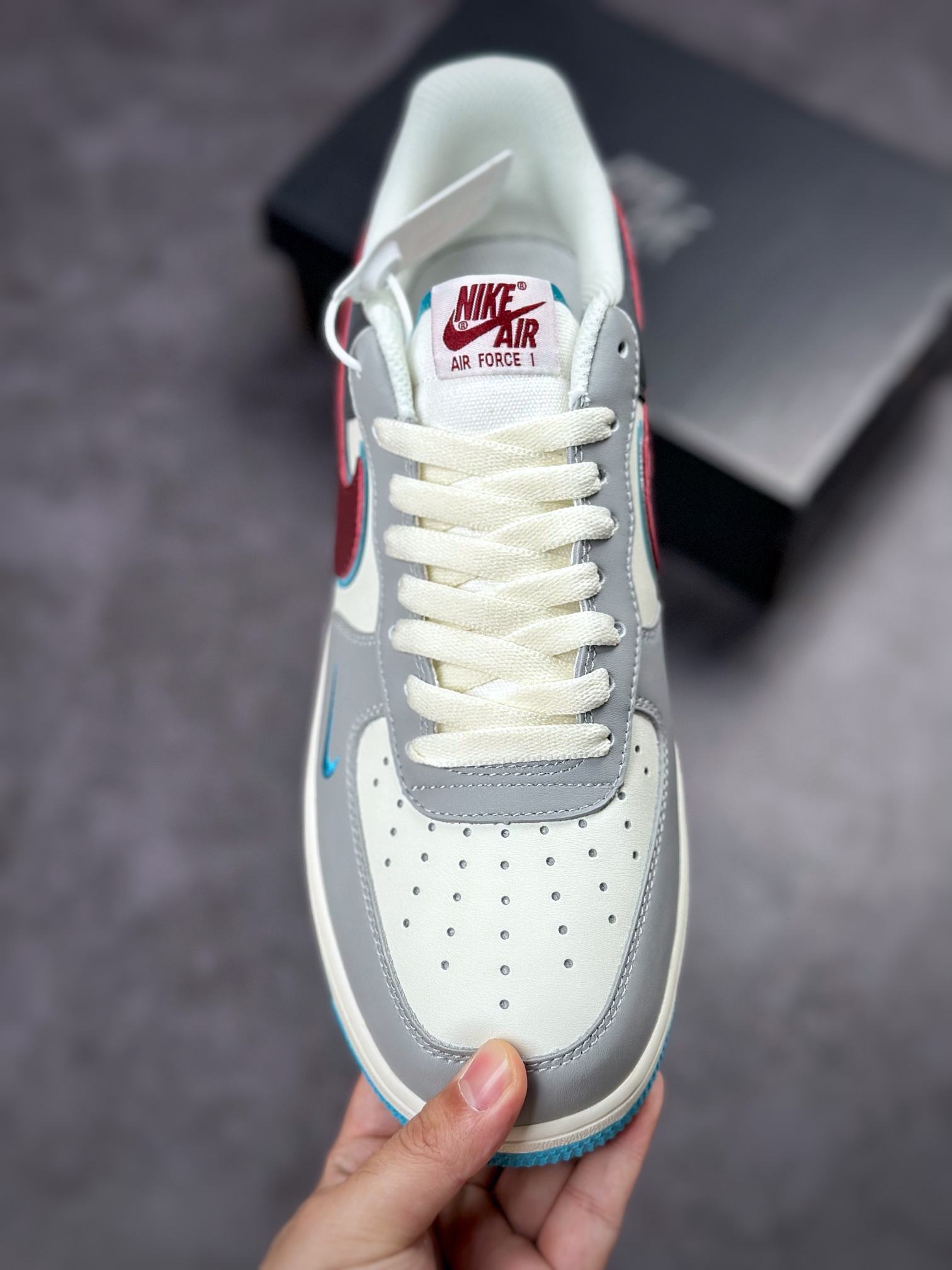 Nike Air Force 1 Low 07 灰胭脂 LJ8822-666