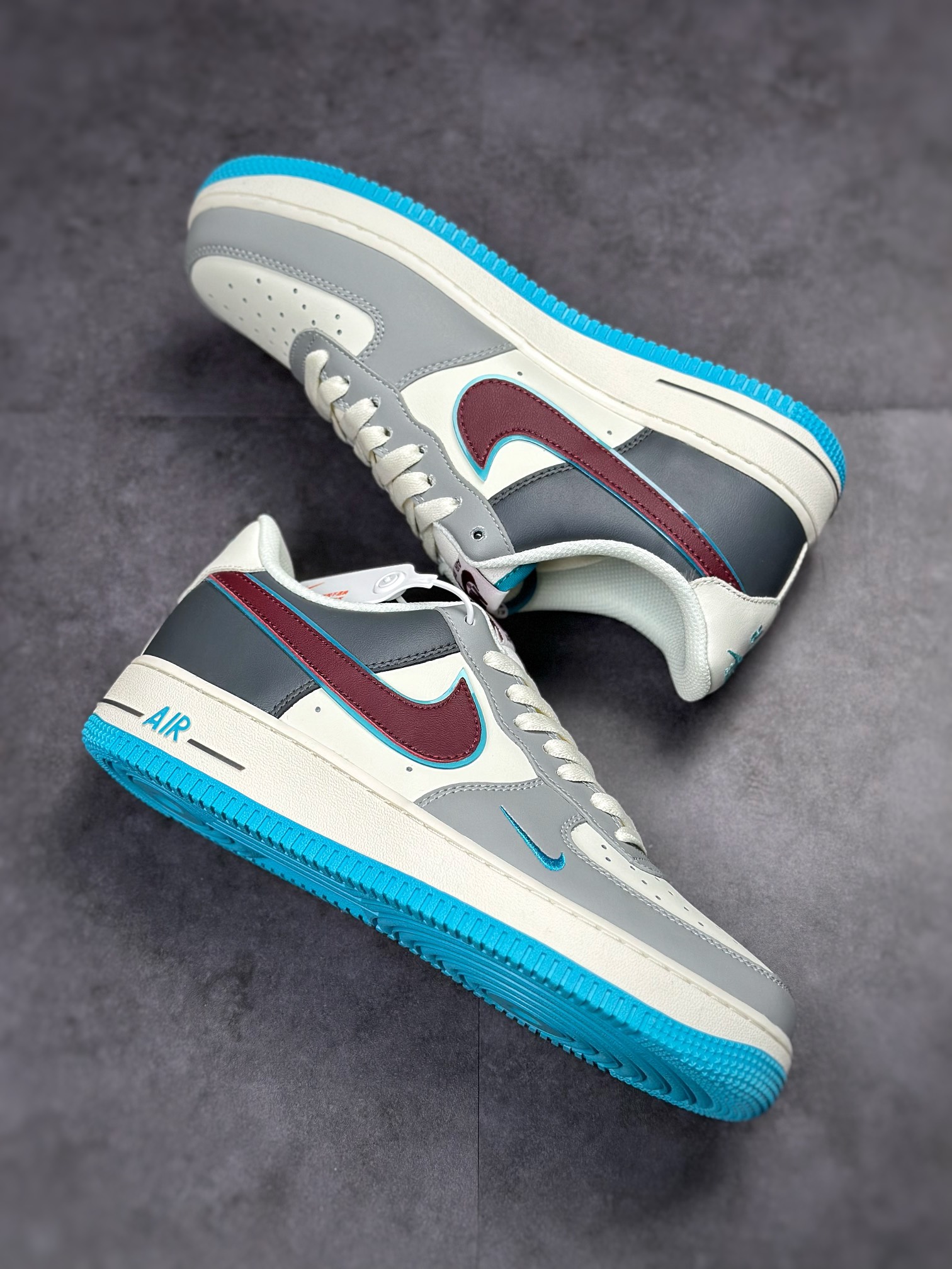 Nike Air Force 1 Low 07 灰胭脂 LJ8822-666