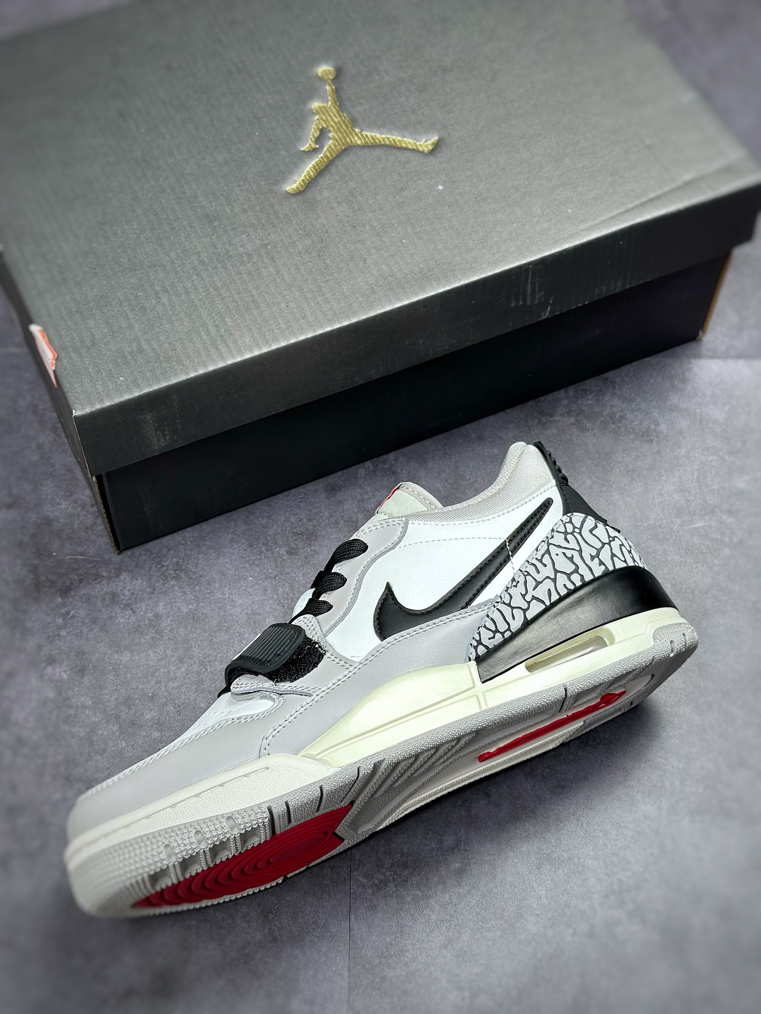 Nike Air Jordan Legacy 312 Low乔丹最强三合一混合版 白灰 CD7069-101