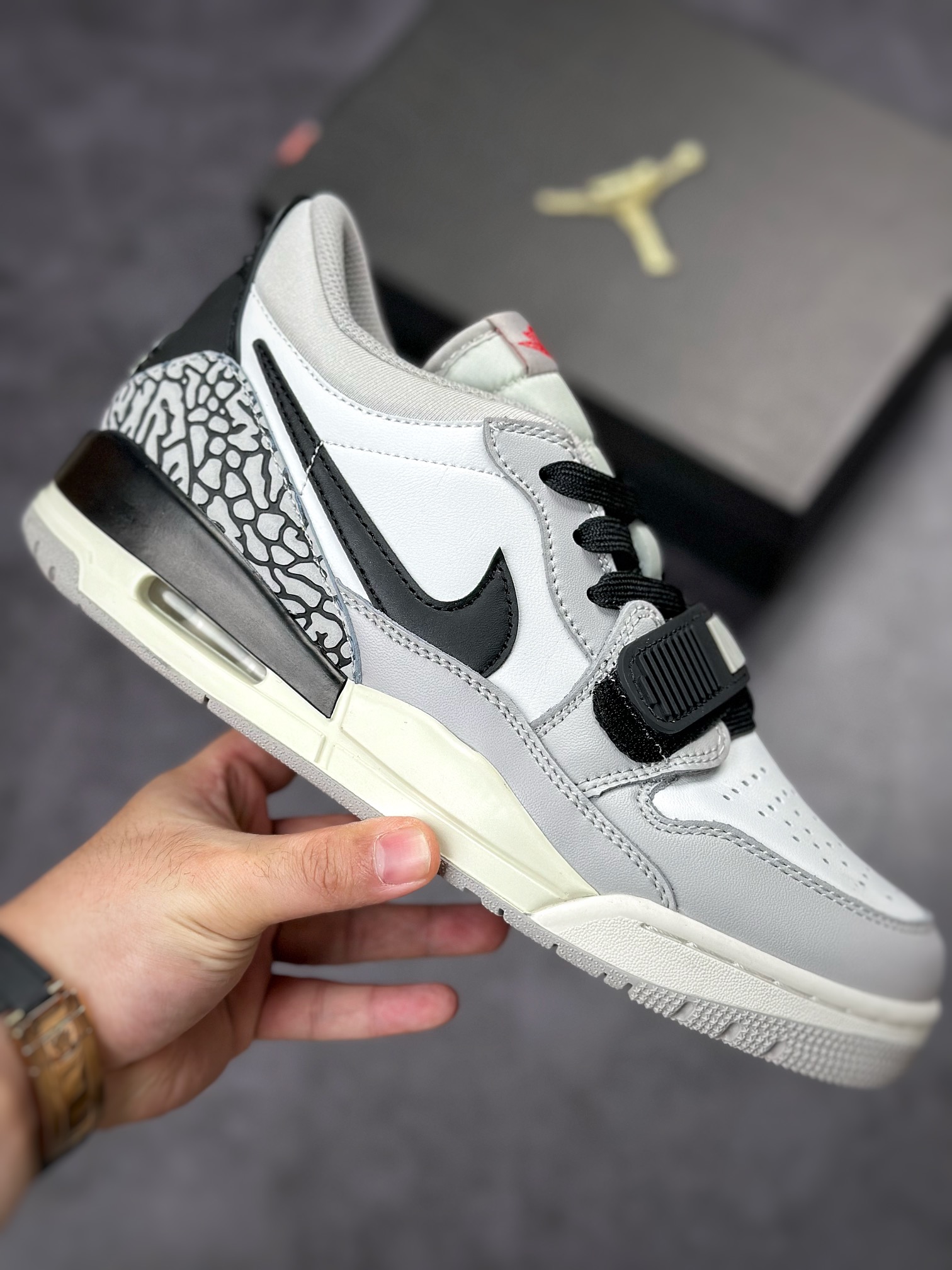 Nike Air Jordan Legacy 312 Low乔丹最强三合一混合版 白灰 CD7069-101