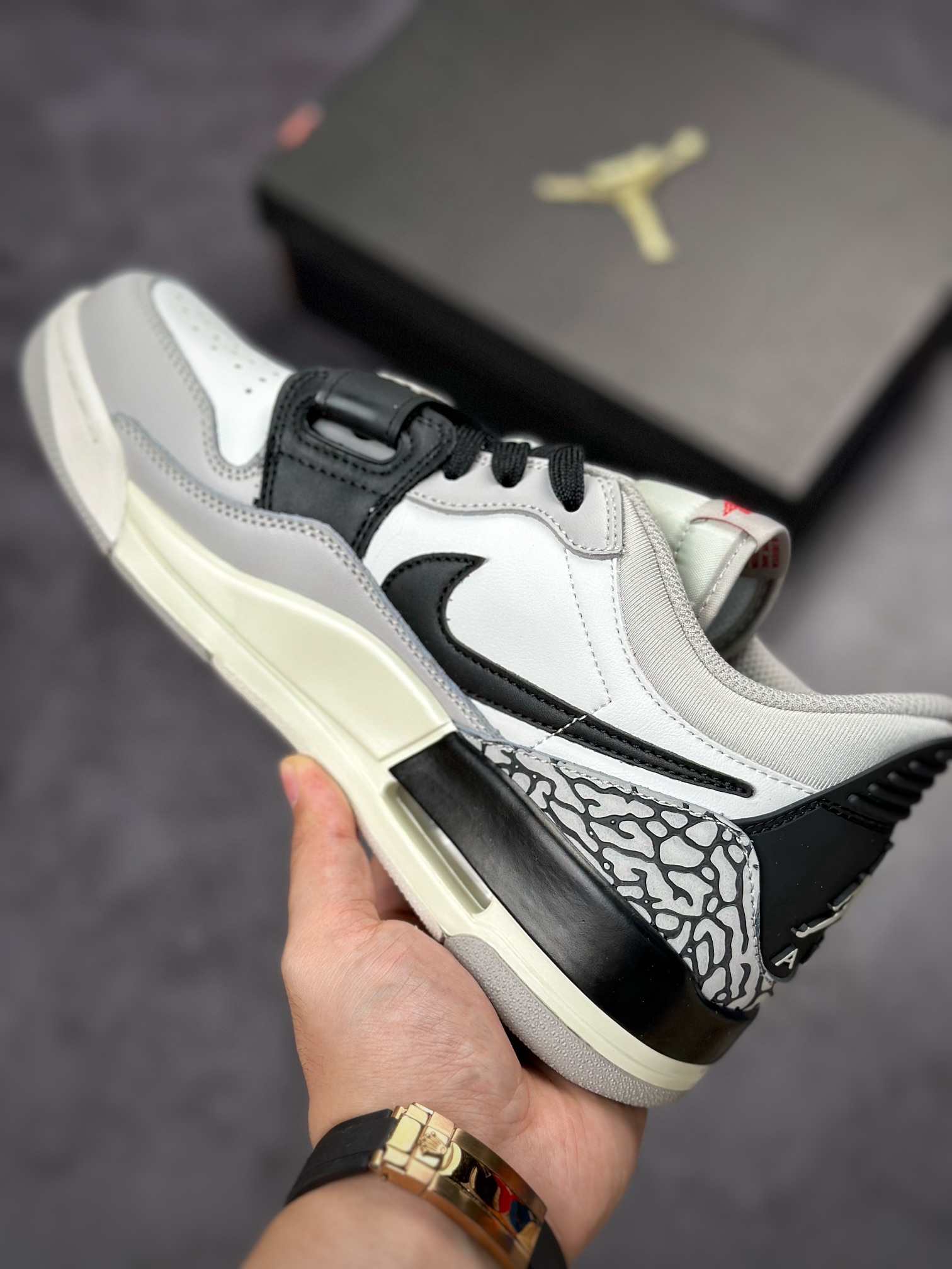 Nike Air Jordan Legacy 312 Low乔丹最强三合一混合版 白灰 CD7069-101
