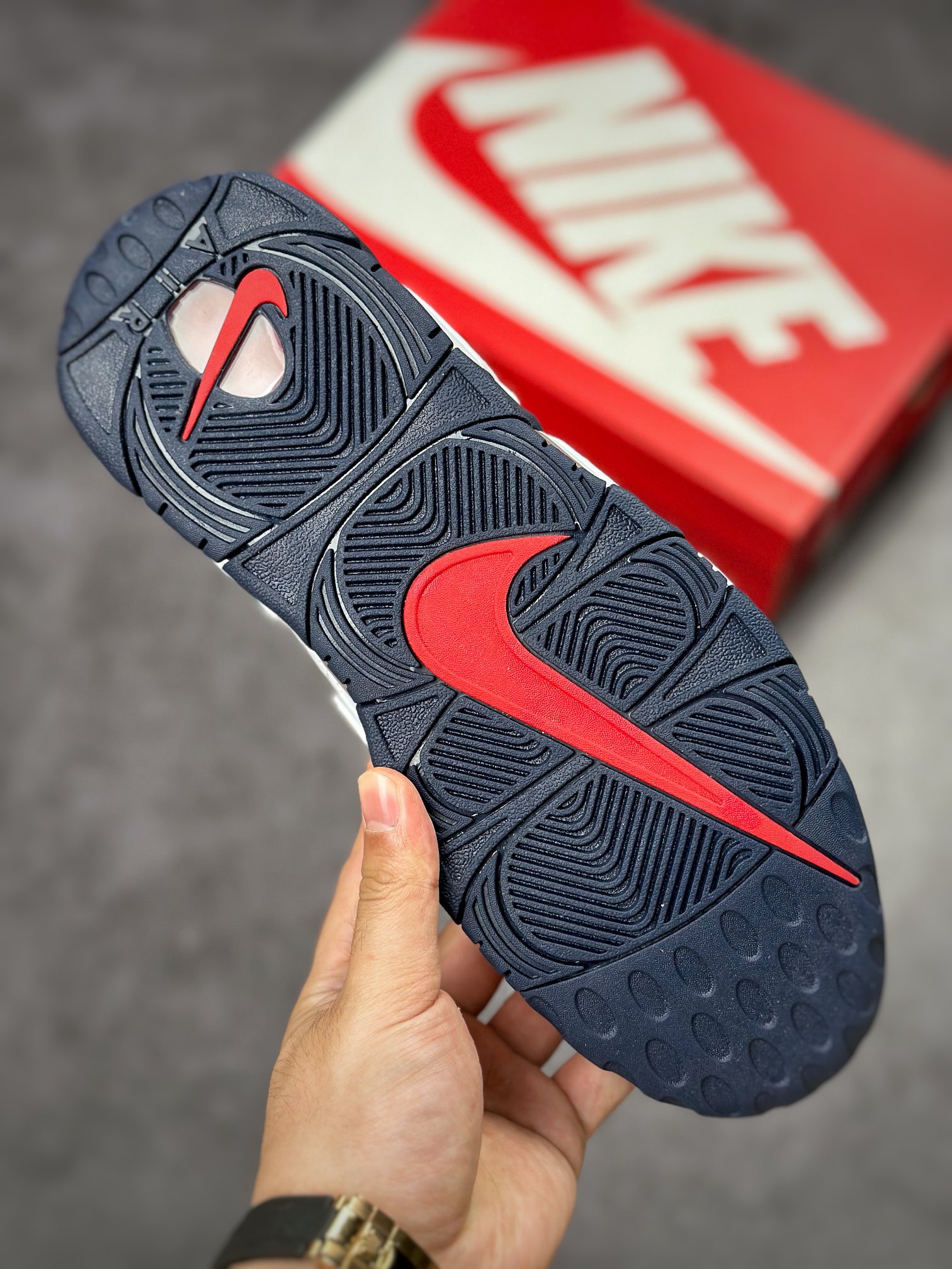 PP版 Air More Uptempo 白蓝红迷彩 CZ7877-100