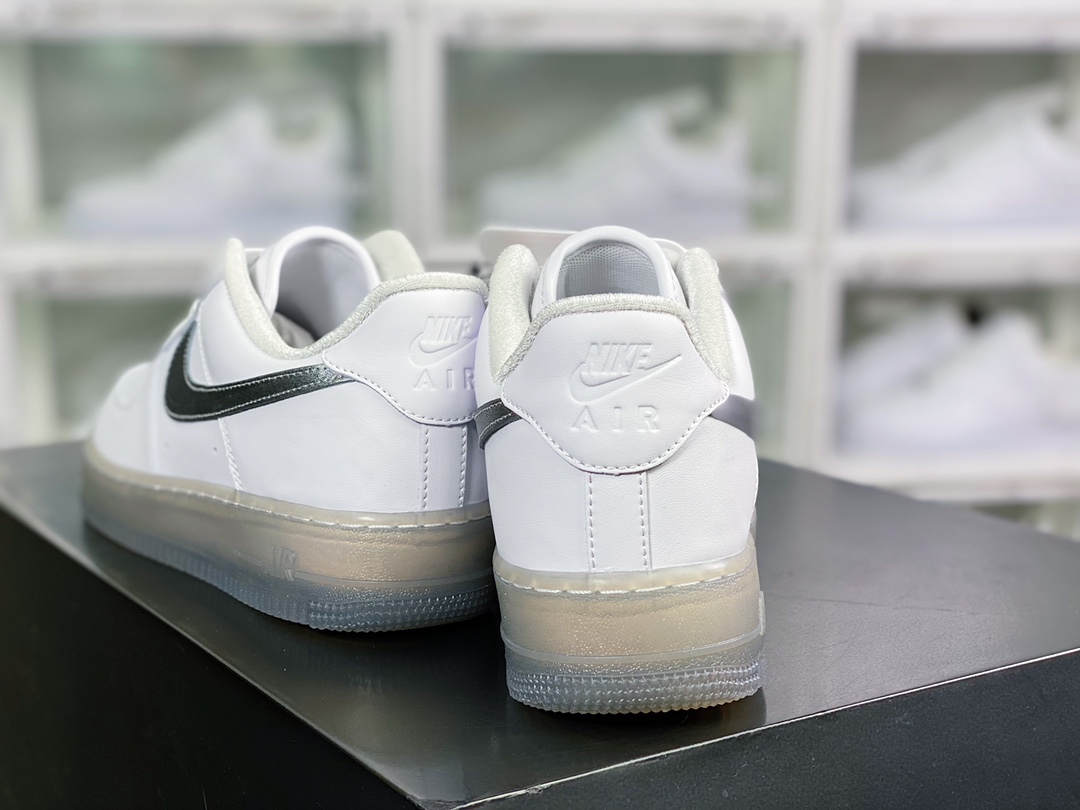 200  Air Force 1’07 Low”Metallic Silver”空军一号“白金属银钩子”DZ6755-100