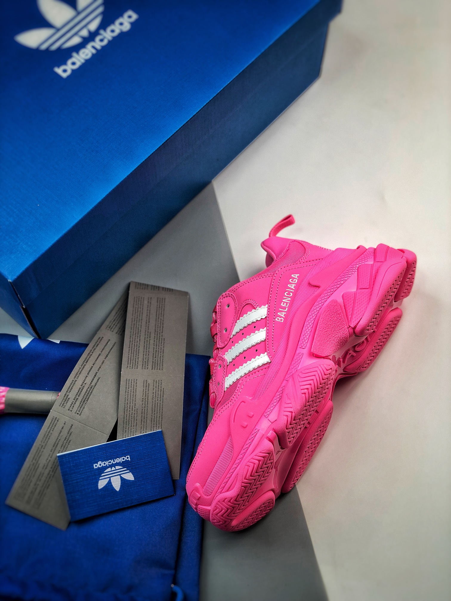 特价清货原400+AdidasxBalenciagaTripleS阿迪达斯巴黎世家强强联名独家首发#正确