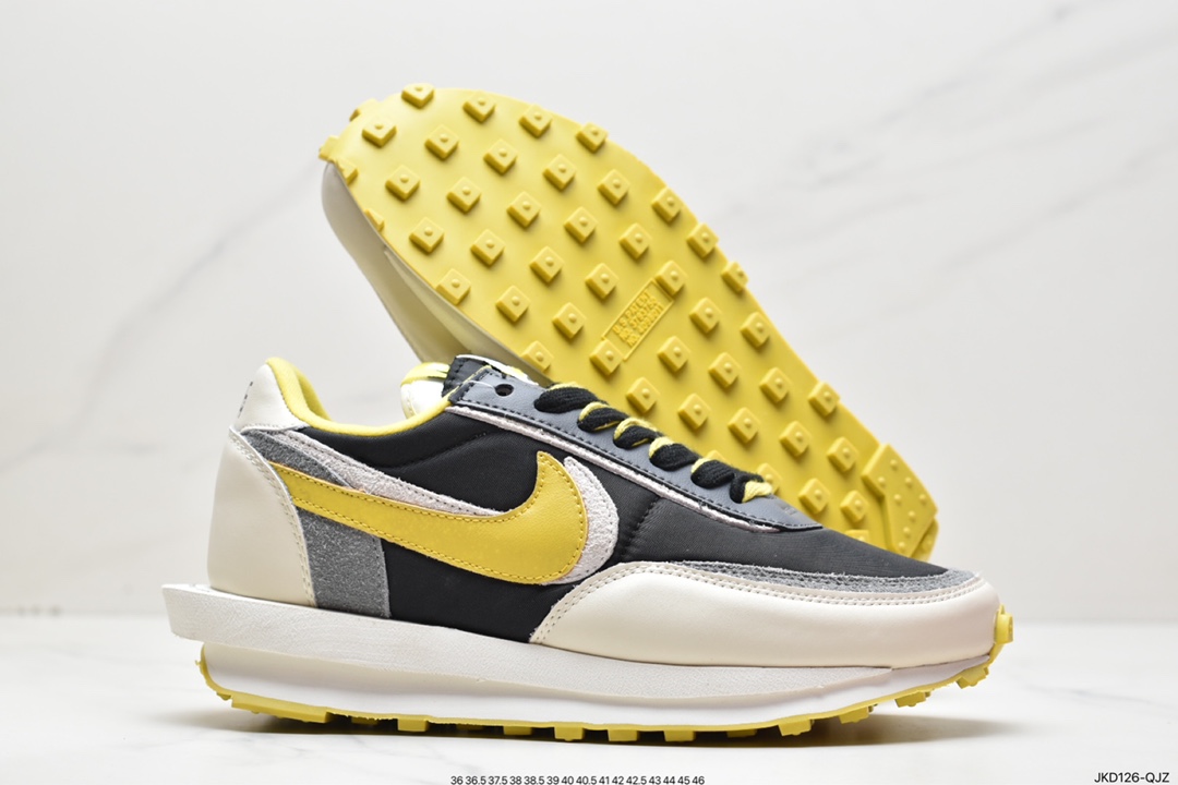耐克Nike LDWaffle”Wolf Grey”重叠设计前慢跑鞋 DJ4877-300