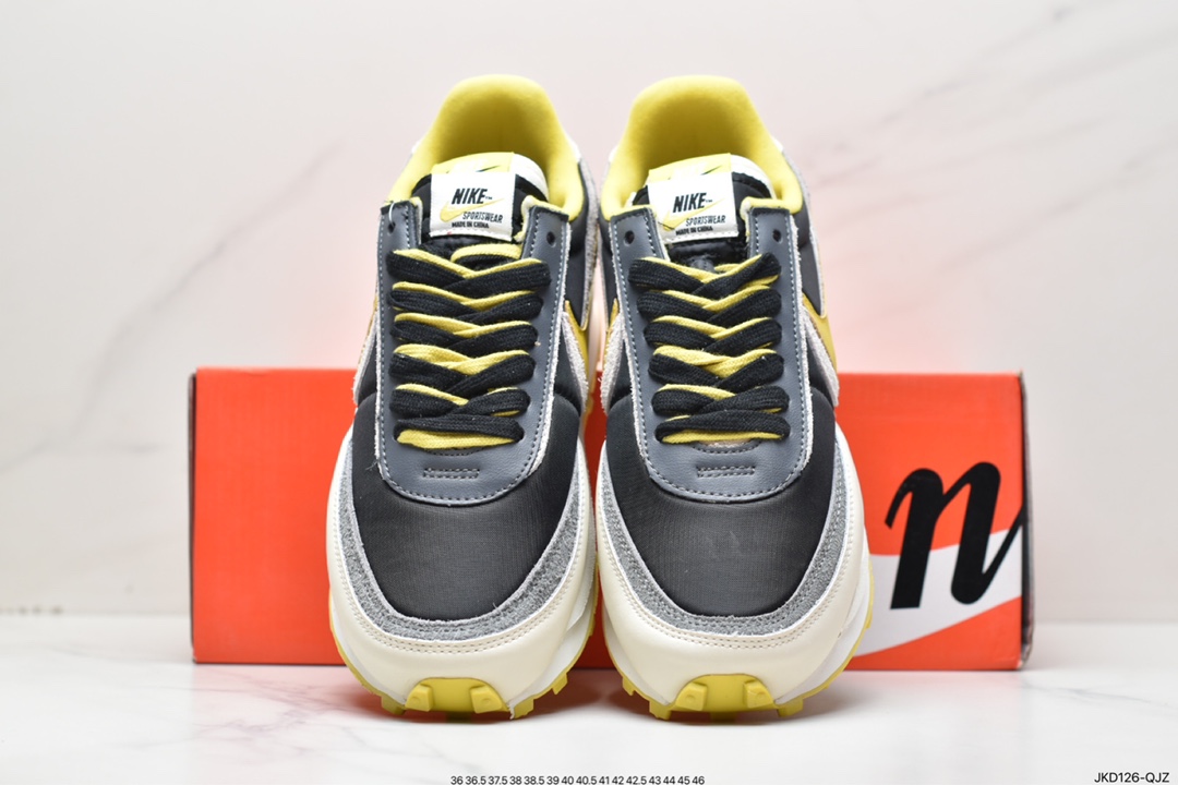 耐克Nike LDWaffle”Wolf Grey”重叠设计前慢跑鞋 DJ4877-300