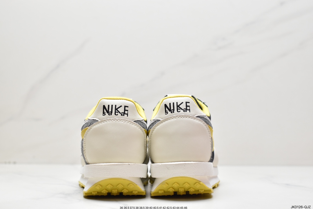 耐克Nike LDWaffle”Wolf Grey”重叠设计前慢跑鞋 DJ4877-300
