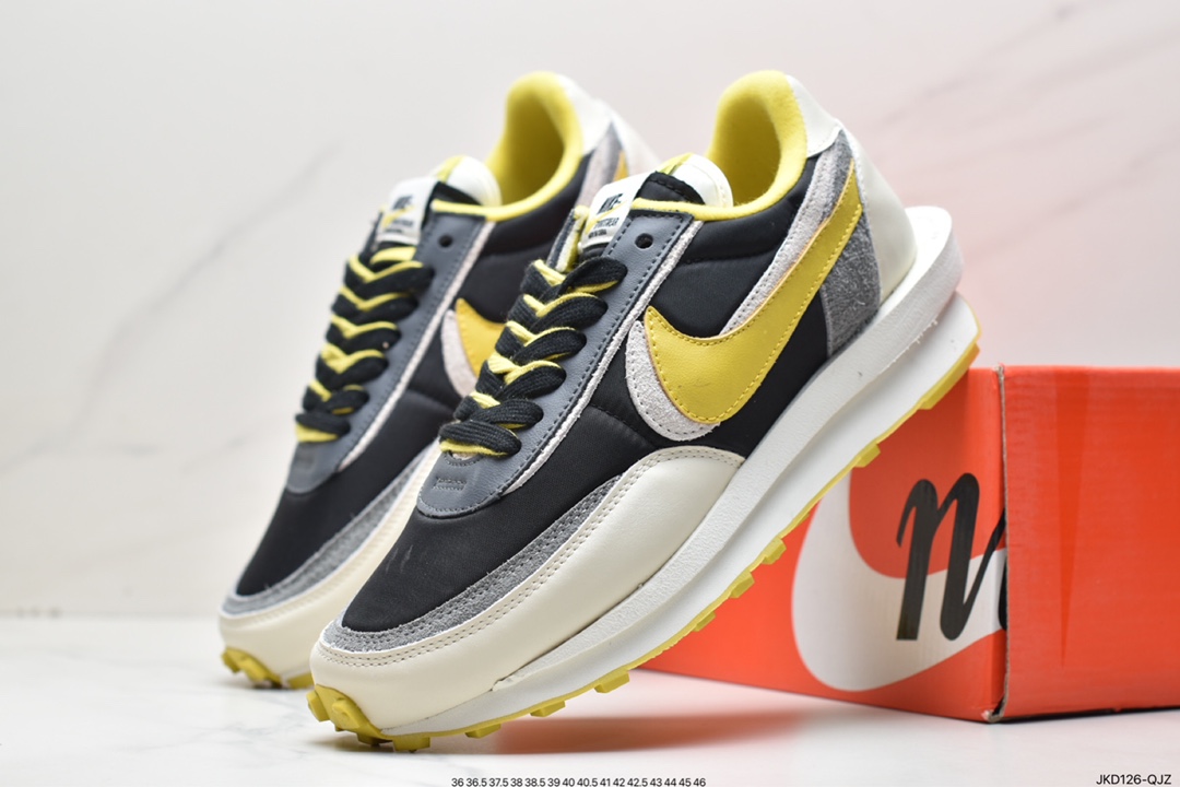 耐克Nike LDWaffle”Wolf Grey”重叠设计前慢跑鞋 DJ4877-300