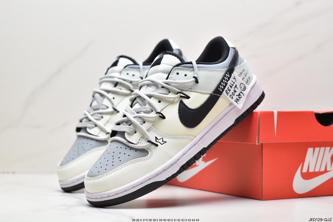 耐克Nike SB Dunk Low”Lottery”扣篮系列低帮板鞋 DD1391-100