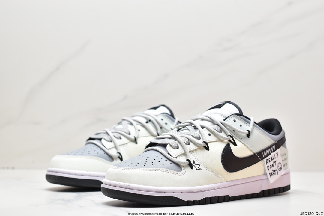 耐克Nike SB Dunk Low”Lottery”扣篮系列低帮板鞋 DD1391-100