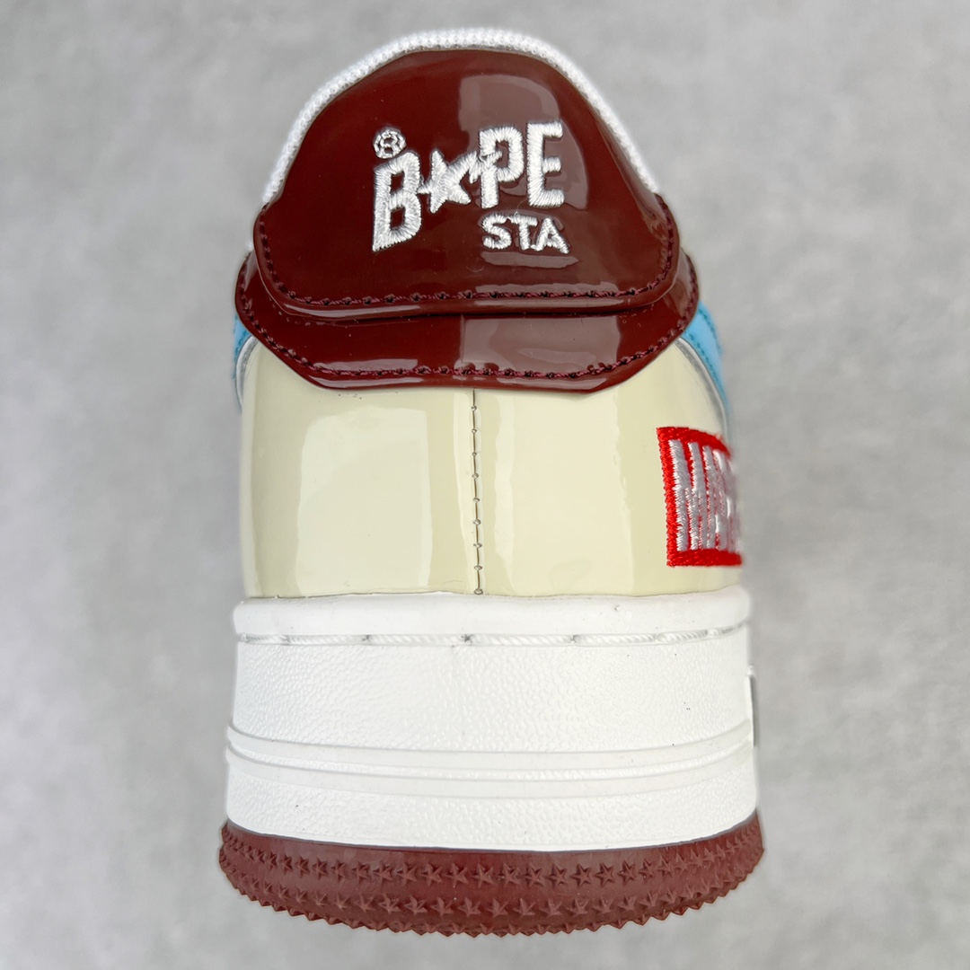 图片[8]-＃C版纯原 Marvel x Bape Sta To Low 猿人头经典低帮运动休闲板鞋 漫威超级英雄联名 钢铁侠、美队、绿巨人、黑寡妇、雷神、浣熊 全套原纸板楦头开发 确保原汁原味 市场最完美低趴版型 一比一鞋头弧度高度鞋身弧度 外贸平台指定订单 匠心打造 开发时长超过半年 独家私模磨具冲刀加持 原厂特供皮料光泽色卡零偏差 内里均采用市场最好的超软原厂填充棉 原数据进口机台高频印压LOGO 最高QC检验标准 控制溢胶瑕疵 深浅定位均保持zp一致 中底嵌入Ortholite缓震材质 全套原包装 包含猿人logo 定制防尘袋 尺码：36 36.5 37 38 38.5 40 40.5 41 42 42.5 43 44 44.5 45 46-选品中心