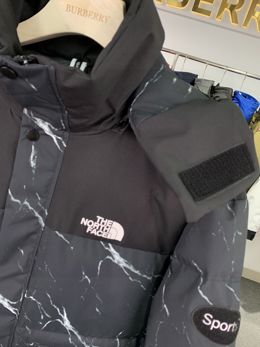 205 THE NORTH FACE 北面 冬季新款 中长款羽绒棉服高品质