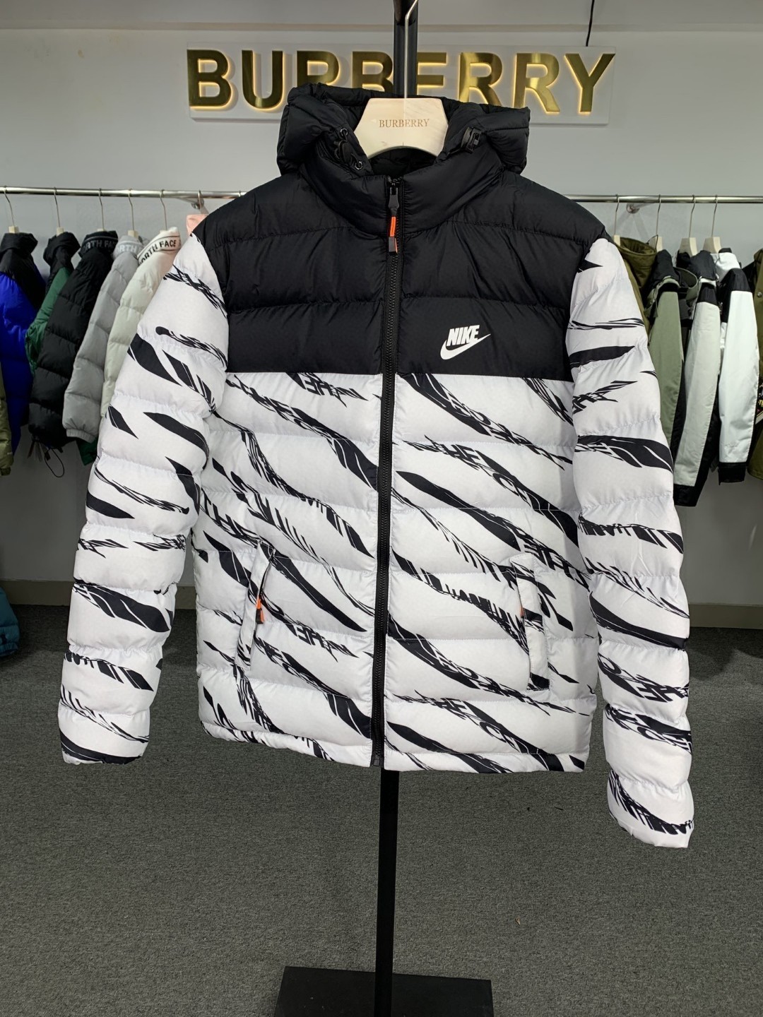 195 耐克 nike 新款羽绒棉服内里水貂绒