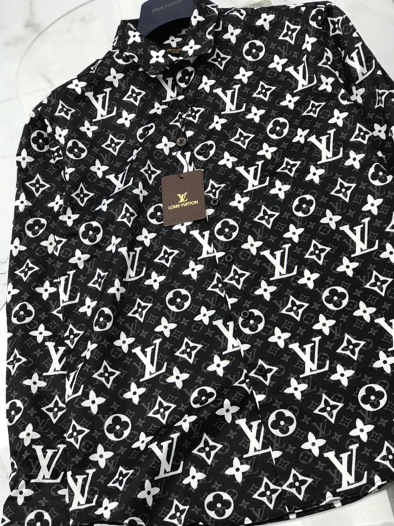 High-Quality LV Leisure Shirt with Classic Style and Unique Details - 图片 3