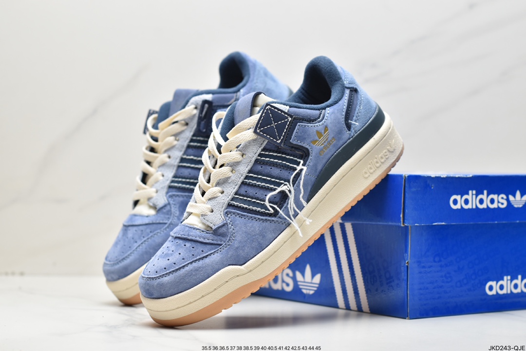 Clover Adidas Originals Forum 84 Low Roman Series Velcro Low Help GZ2009