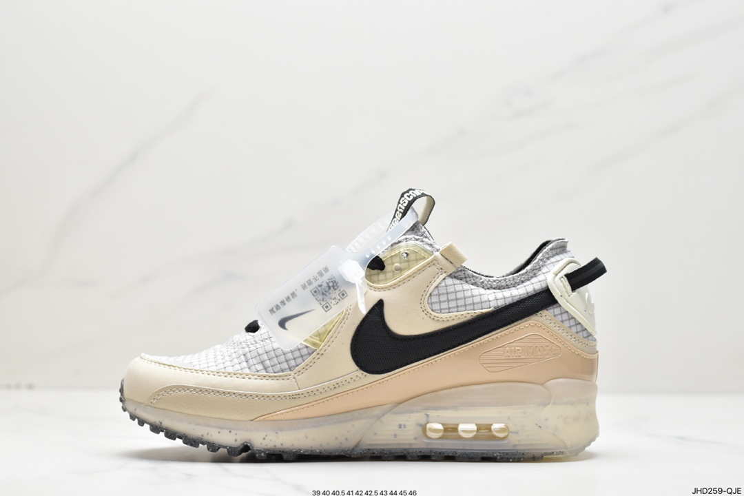 190 Nike Air Max Terrascape 90”Light Bone”山川地形慢跑鞋“牛津布骨白果冻底”DH0973-002