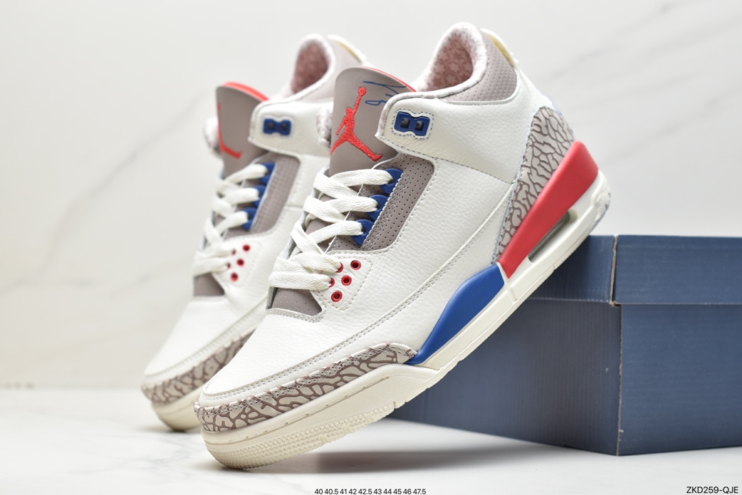 270 Air Jordan 3 Retro”Cardinal Red”篮球鞋“CT8532-169