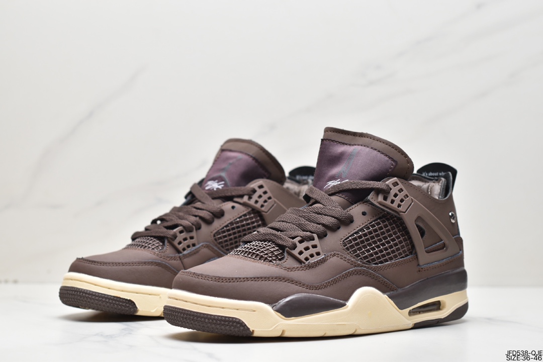 170 A Ma Maniére x Nike Air Jordan 4 Retro SP”Violet Ore”AJ4代中帮DV6773-220