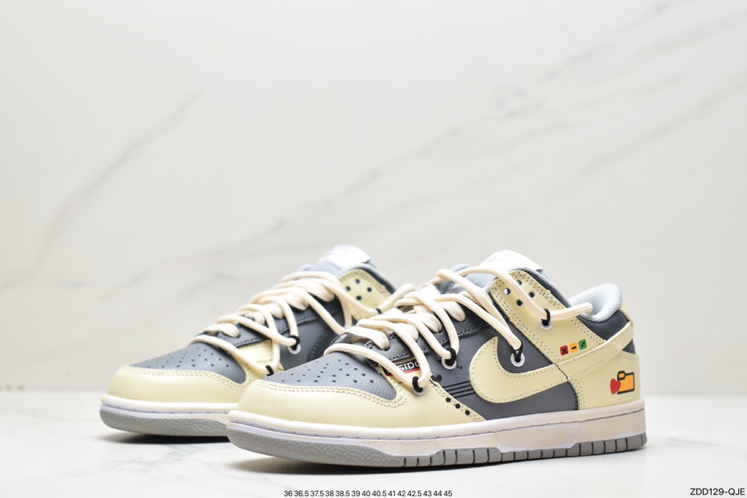 230 Futura x Nike Dunk Low SB联名解构绑带滑板鞋DJ6188-001