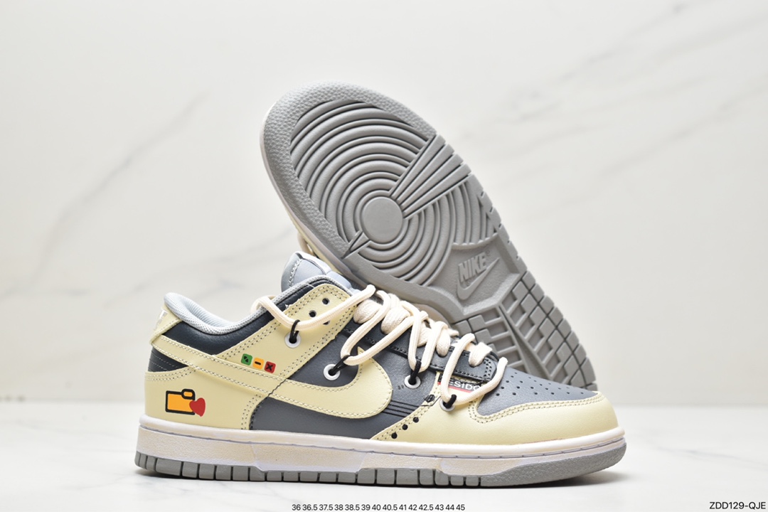 230 Futura x Nike Dunk Low SB联名解构绑带滑板鞋DJ6188-001