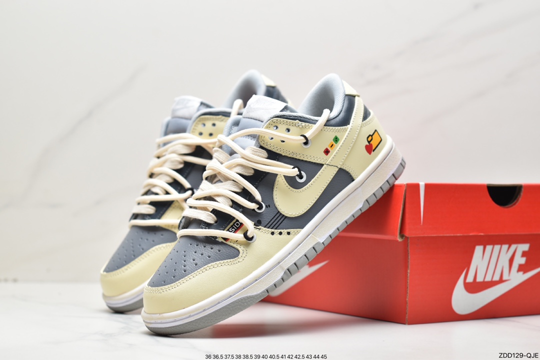 230 Futura x Nike Dunk Low SB联名解构绑带滑板鞋DJ6188-001