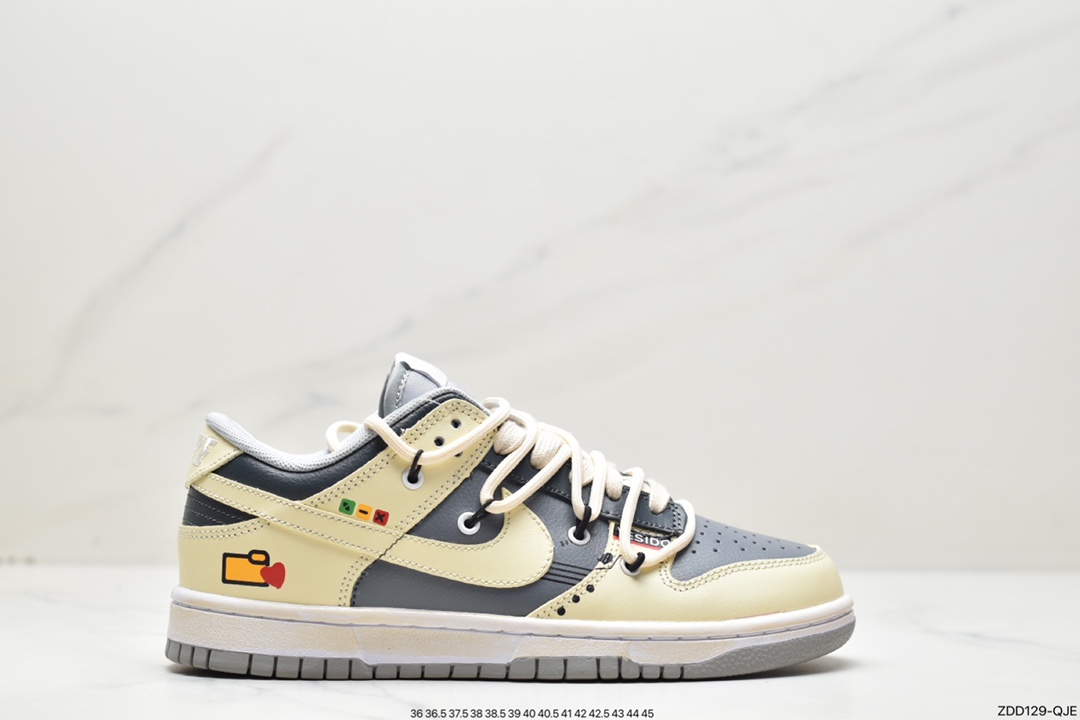 230 Futura x Nike Dunk Low SB联名解构绑带滑板鞋DJ6188-001