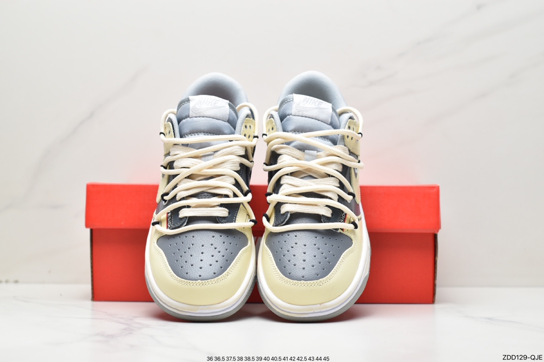 230 Futura x Nike Dunk Low SB联名解构绑带滑板鞋DJ6188-001