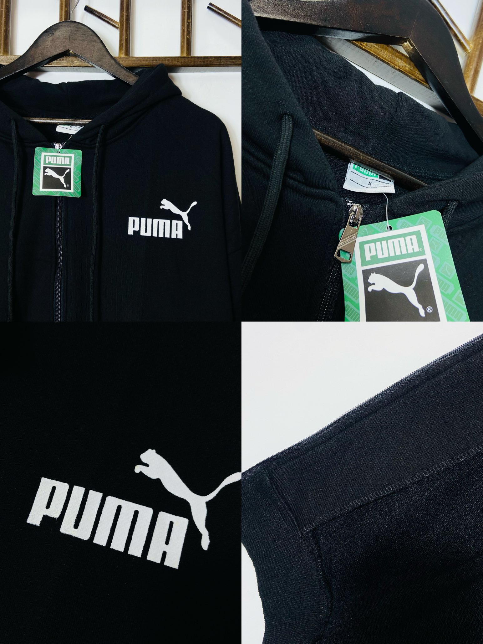 200 高版本套装（可拆卖） PUMA/彪马拉链开衫外套连帽款