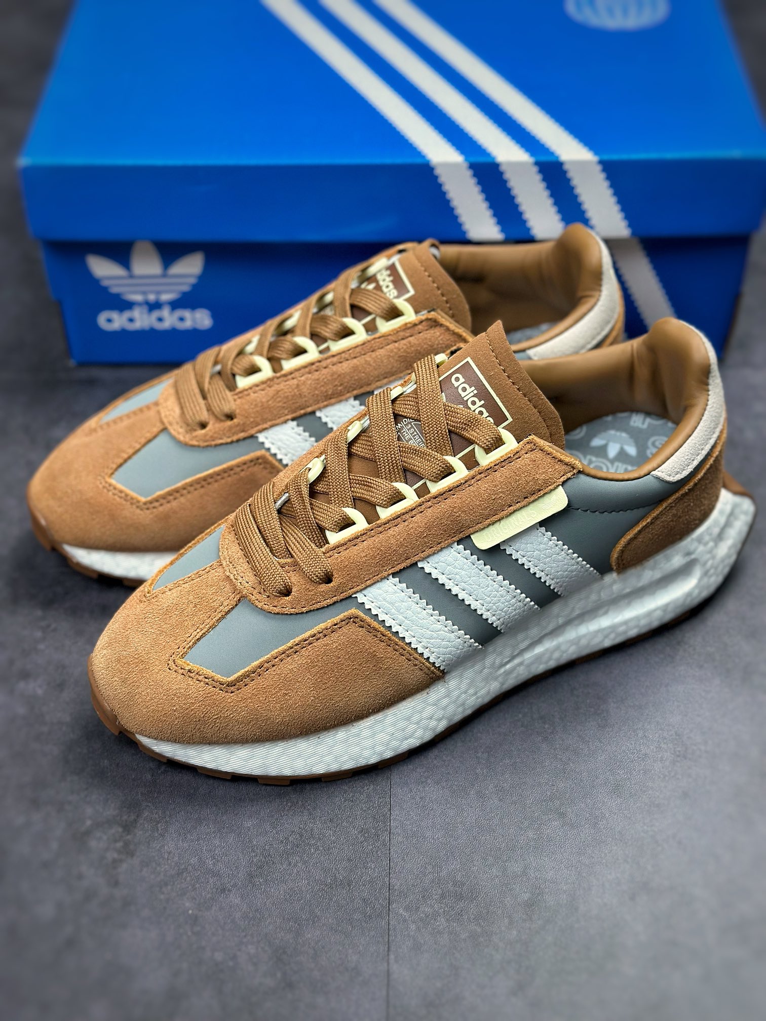 adidas Racing E5 Boost Prototype speed light retro series GY9921