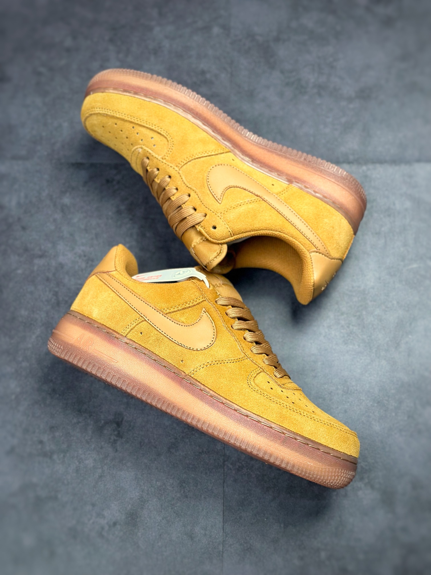 Nike Air Force 1 Low 07 Wheat Yellow Caramel BQ5485-700