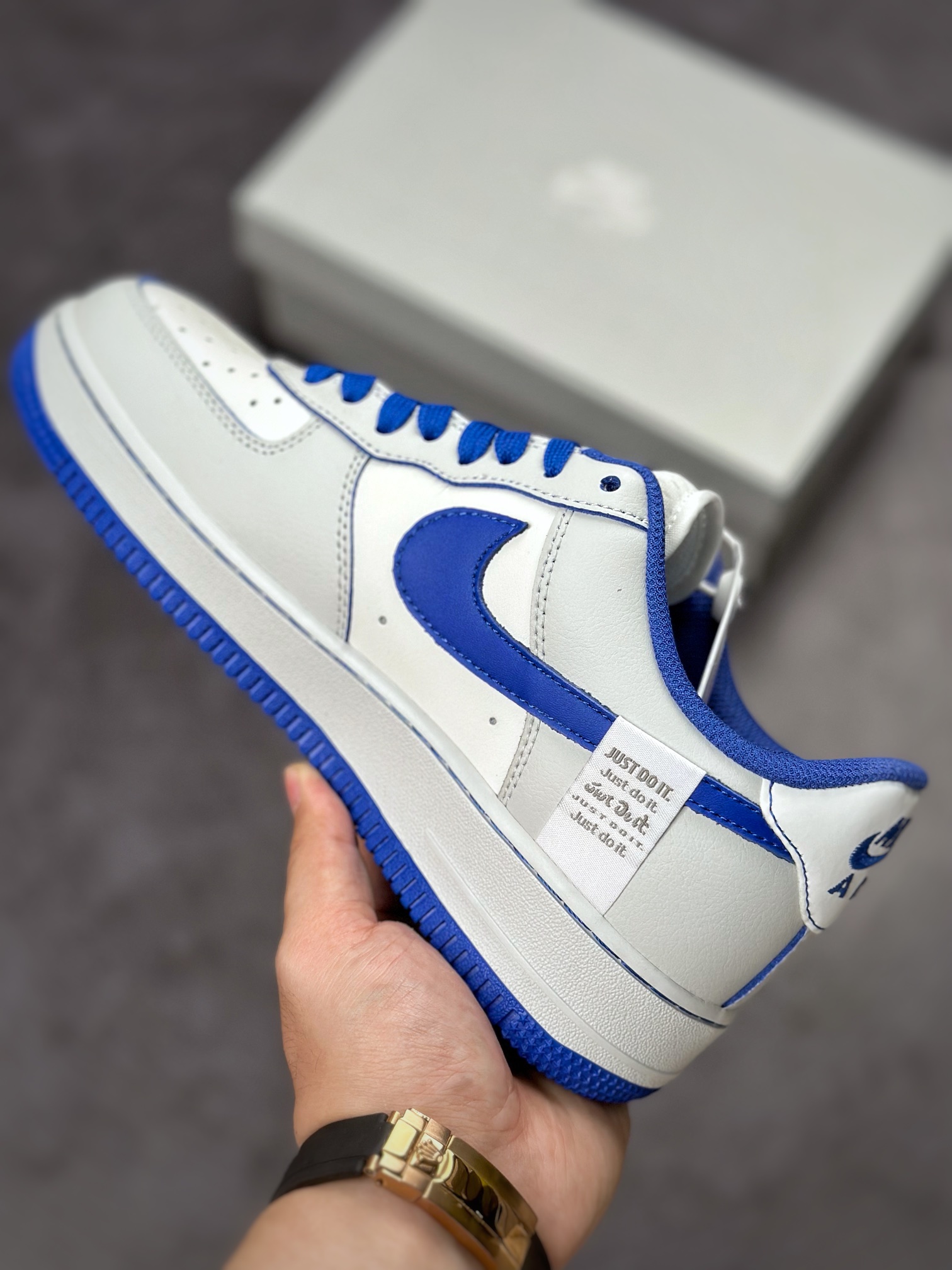 Nike Air Force 1 Low 07 Sapphire Blue KJ1841-999