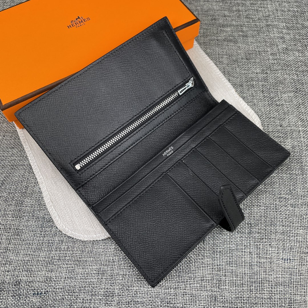 Hermes •原单。 Empson手掌纹 爱马仕女士新款纯色皮革内拉链口袋竖款钱包 💋专柜对版复刻 💋手感柔软,油边 Hermes •原单。 Empson手掌纹 爱马仕女士新款纯色皮革内拉链口袋竖款钱包 💋专柜对版复刻 💋手感柔软,油边