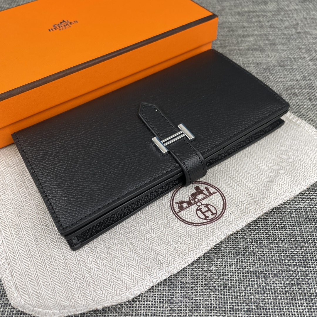 Hermes •原单。 Empson手掌纹 爱马仕女士新款纯色皮革内拉链口袋竖款钱包 💋专柜对版复刻 💋手感柔软,油边 Hermes •原单。 Empson手掌纹 爱马仕女士新款纯色皮革内拉链口袋竖款钱包 💋专柜对版复刻 💋手感柔软,油边