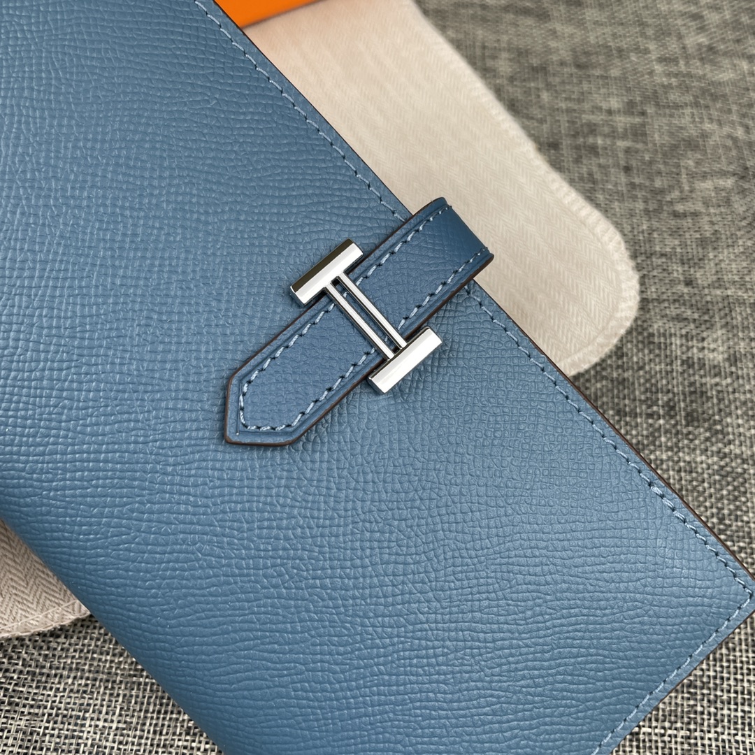 Hermes •原单。 Empson手掌纹 爱马仕女士新款纯色皮革内拉链口袋竖款钱包 💋专柜对版复刻 💋手感柔软,油边 Hermes •原单。 Empson手掌纹 爱马仕女士新款纯色皮革内拉链口袋竖款钱包 💋专柜对版复刻 💋手感柔软,油边