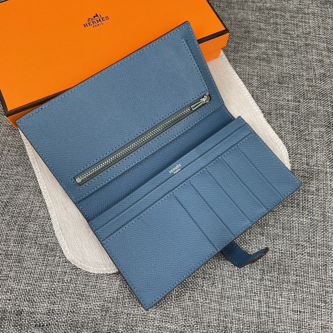 Hermes •原单。 Empson手掌纹 爱马仕女士新款纯色皮革内拉链口袋竖款钱包 💋专柜对版复刻 💋手感柔软,油边 Hermes •原单。 Empson手掌纹 爱马仕女士新款纯色皮革内拉链口袋竖款钱包 💋专柜对版复刻 💋手感柔软,油边