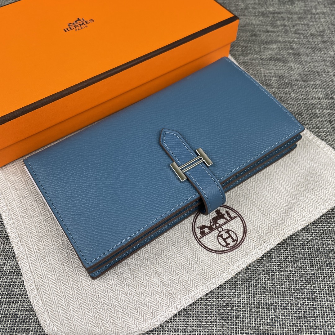 Hermes •原单。 Empson手掌纹 爱马仕女士新款纯色皮革内拉链口袋竖款钱包 💋专柜对版复刻 💋手感柔软,油边 Hermes •原单。 Empson手掌纹 爱马仕女士新款纯色皮革内拉链口袋竖款钱包 💋专柜对版复刻 💋手感柔软,油边