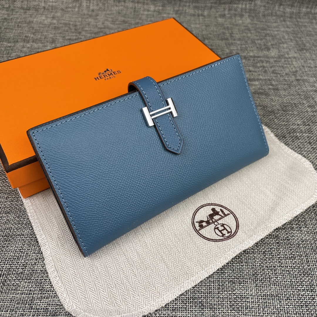 Hermes •原单。 Empson手掌纹 爱马仕女士新款纯色皮革内拉链口袋竖款钱包 💋专柜对版复刻 💋手感柔软,油边 Hermes •原单。 Empson手掌纹 爱马仕女士新款纯色皮革内拉链口袋竖款钱包 💋专柜对版复刻 💋手感柔软,油边
