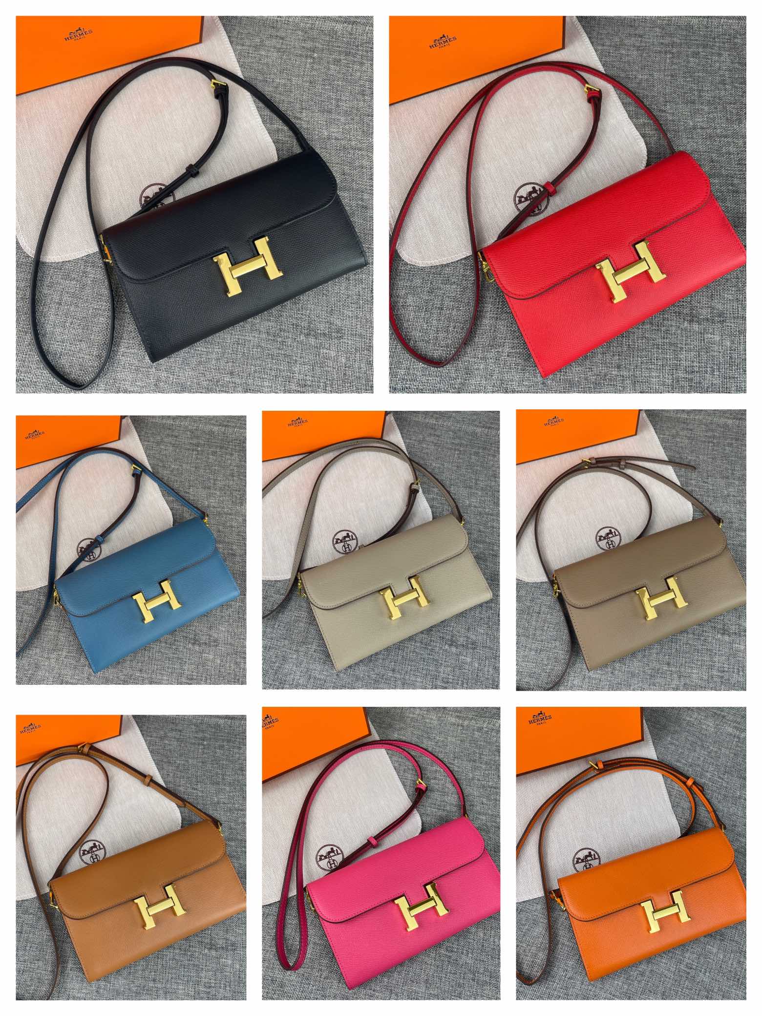 Hermes Constance 。 爱马仕型号:9852掌纹金扣 size:22*11cm 🇫🇷海外🇫🇷Empson Hermes Constance 。 爱马仕型号:9852掌纹金扣 size:22*11cm 🇫🇷海外🇫🇷Empson