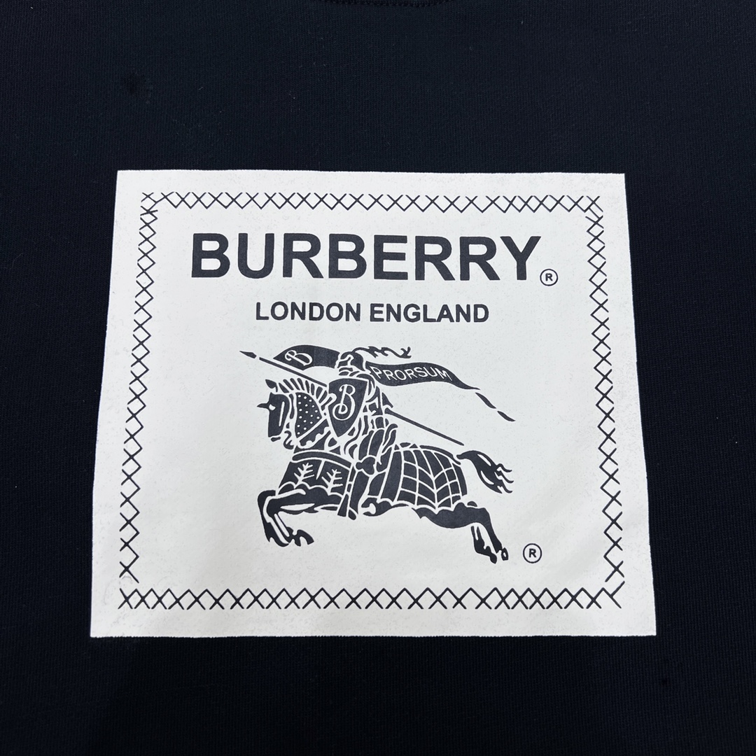 240 Burberry/巴宝莉战马印花圆领卫衣