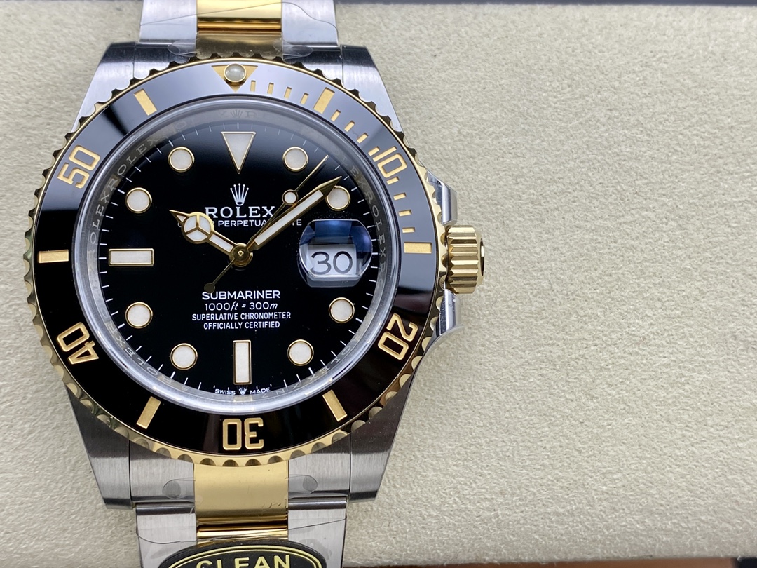 Rolex Orologio da Polso Nero Bianco