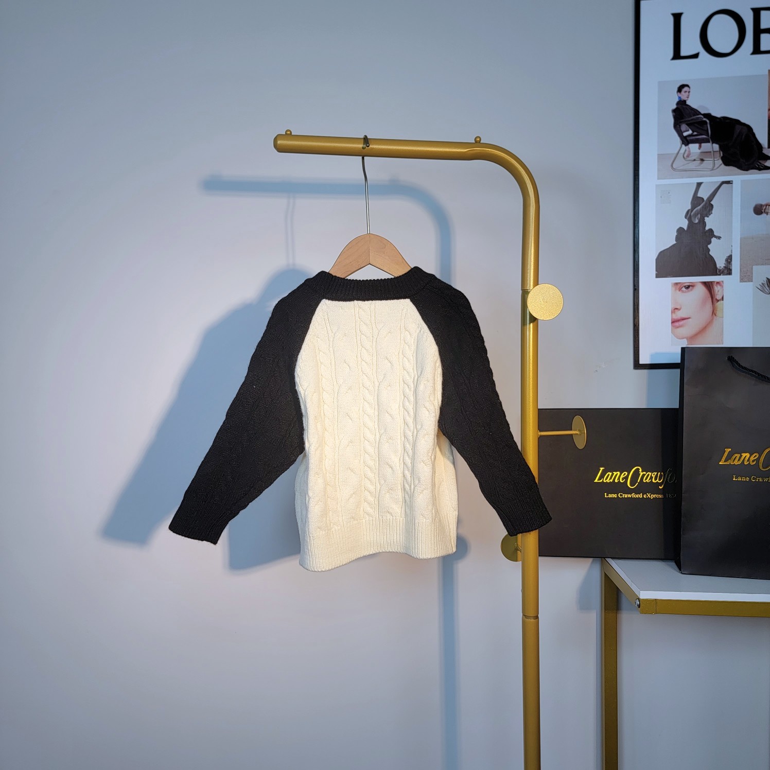 2022 Winter Child Knitting Sweaters with Cosming Designs and Carver Handbags - 图片 6