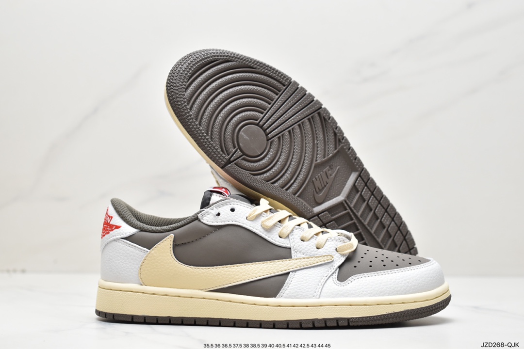 140 Travis Scott x Air Jordan 1 ” Reverse Mocha ” AJ1乔1 篮球鞋 DM7866-162