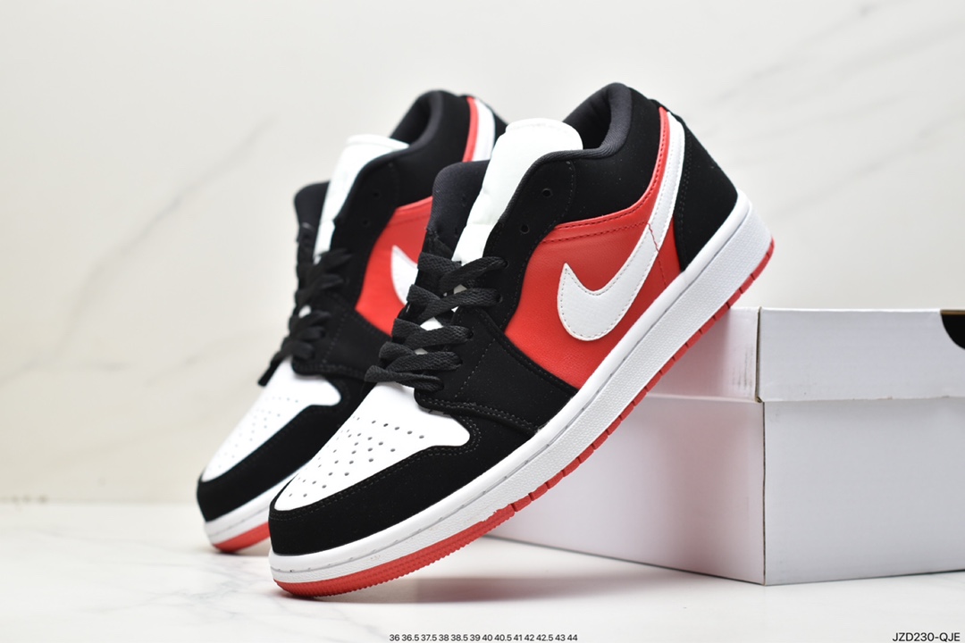140 耐克Nike Air Jordan 1 Low OG SP”Black/Red”AJ1乔丹一代篮球鞋 DC0774-131