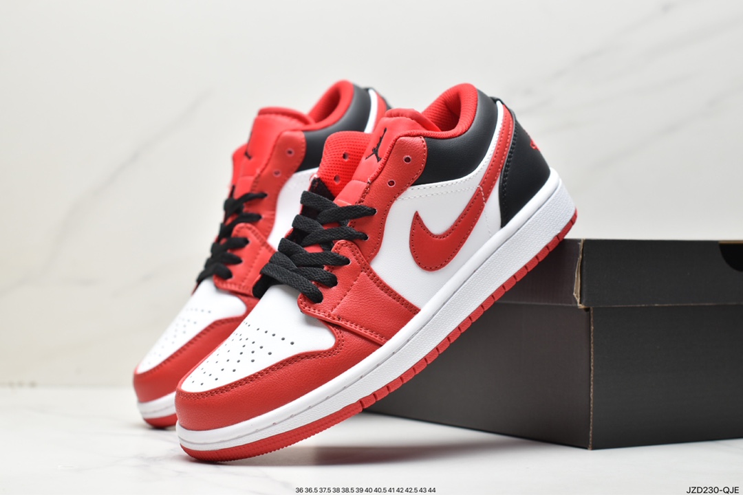 140 耐克Nike Air Jordan 1 Low OG SP”Black/Red”AJ1乔丹一代篮球鞋 DC0774-131