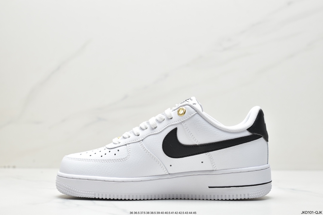 Nike Air Force 1 Low 40th Anniversary White Black Air Force One Low DQ7658-100