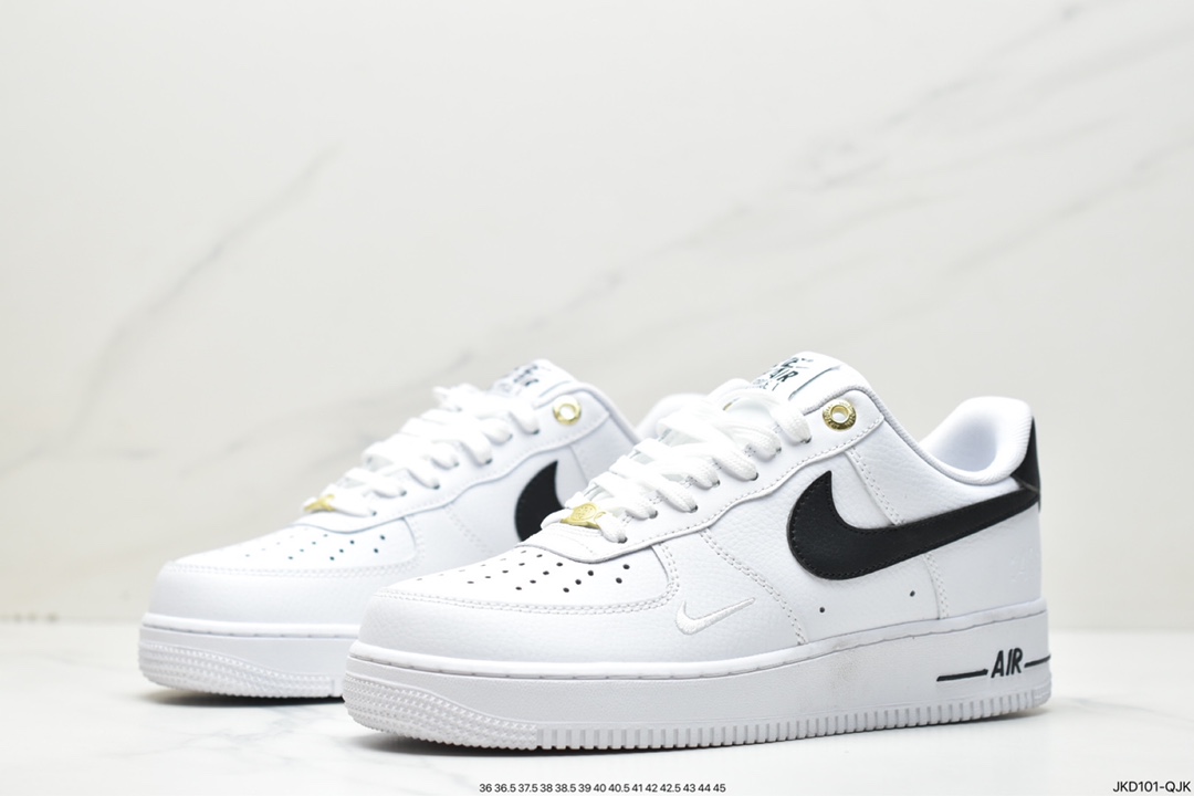 Nike Air Force 1 Low 40th Anniversary White Black Air Force One Low DQ7658-100