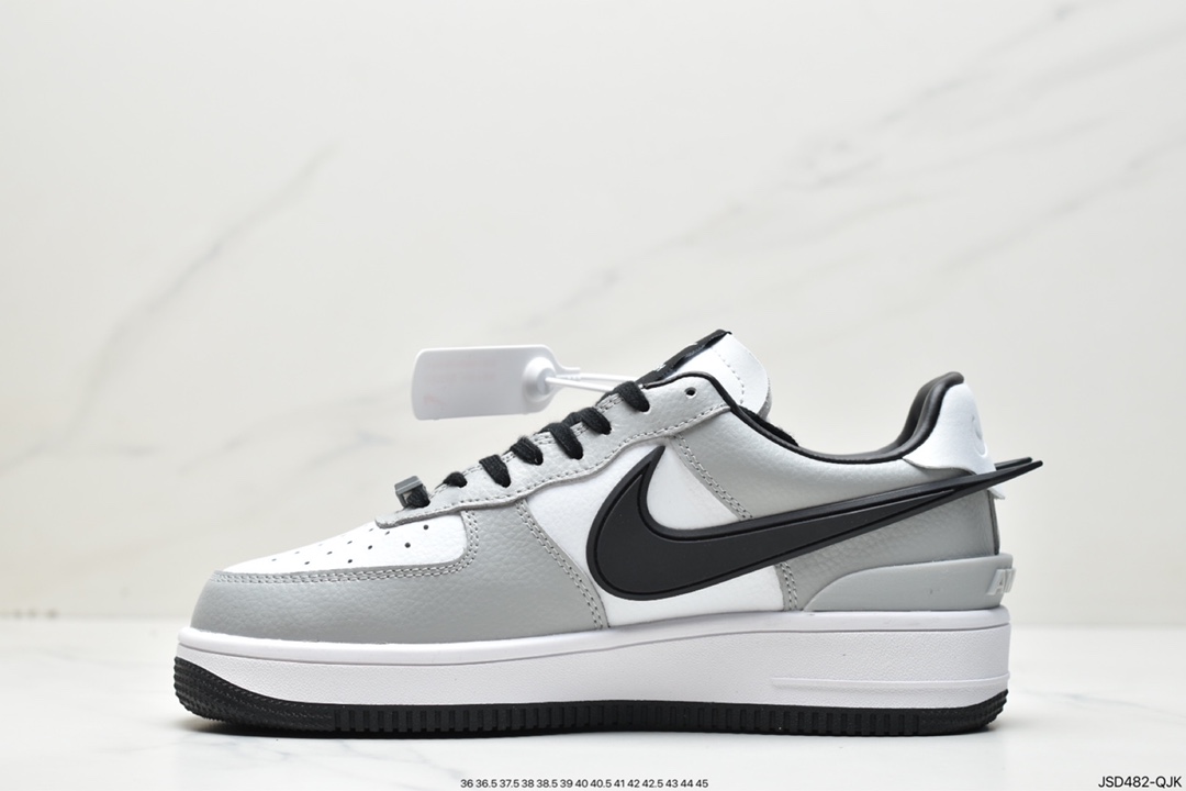 200 AMBUSH x Nike Air Force 1 Low 空军一号宽底版系列低帮板鞋DV3464-007