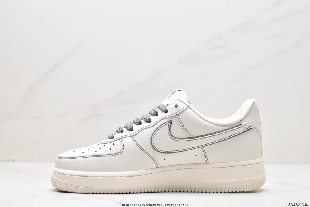 200 Nike Air Force 1 Low 灰白满天星315122-606