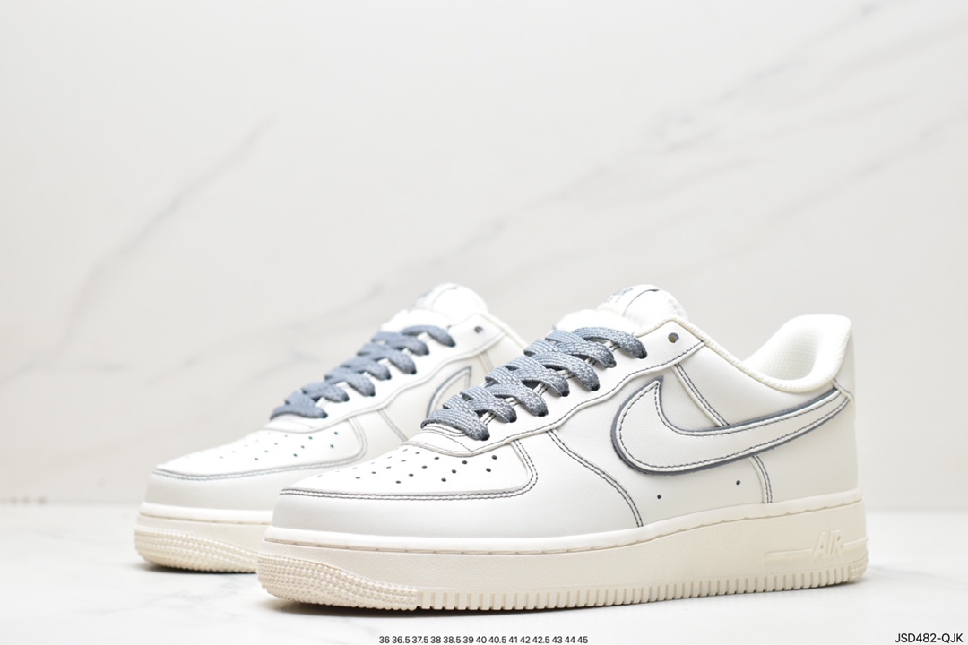 200 Nike Air Force 1 Low 灰白满天星315122-606